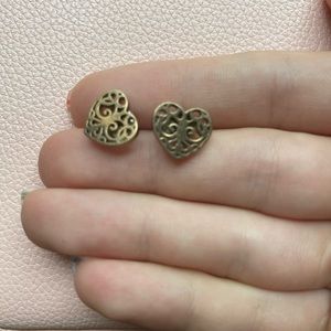 Tiffany & Co Enchant Rubedo Heart Studs Earrings